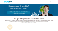 Desktop Screenshot of ituponet.com.br
